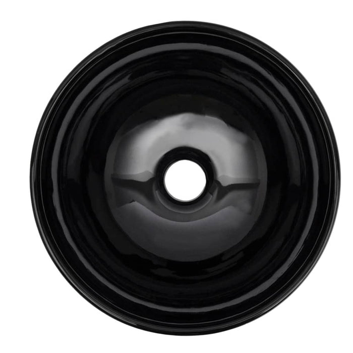 Set Mobili da Bagno 2 pz Ceramica Bianco 279342