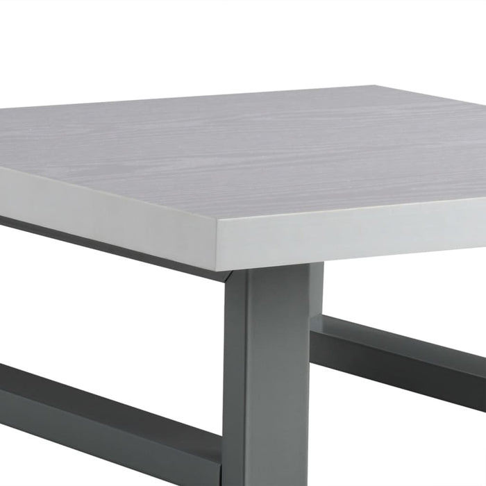 Set Mobili da Bagno 2 pz Ceramica Bianco 279342