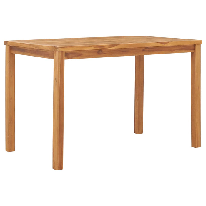Tavolo da Pranzo per Giardino 120x70x77 cm in Massello di Teak cod mxl 70102