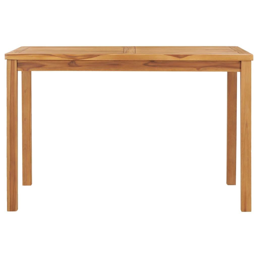 Tavolo da Pranzo per Giardino 120x70x77 cm in Massello di Teak 49360