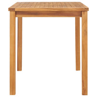 Tavolo da Pranzo per Giardino 120x70x77 cm in Massello di Teak 49360