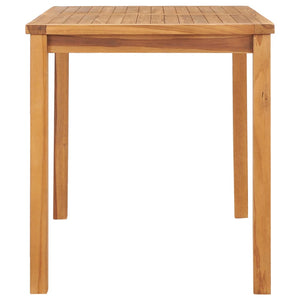 Tavolo da Pranzo per Giardino 120x70x77 cm in Massello di Teak 49360