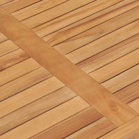 Tavolo da Pranzo per Giardino 120x70x77 cm in Massello di Teak 49360