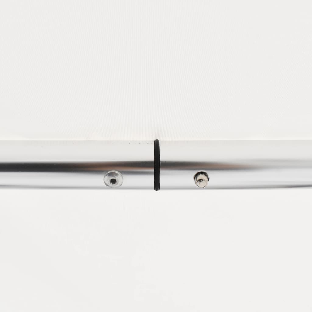 Bimini di Prua con Tendalino a 4 Archi Bianco 243x180x137 cm 92367