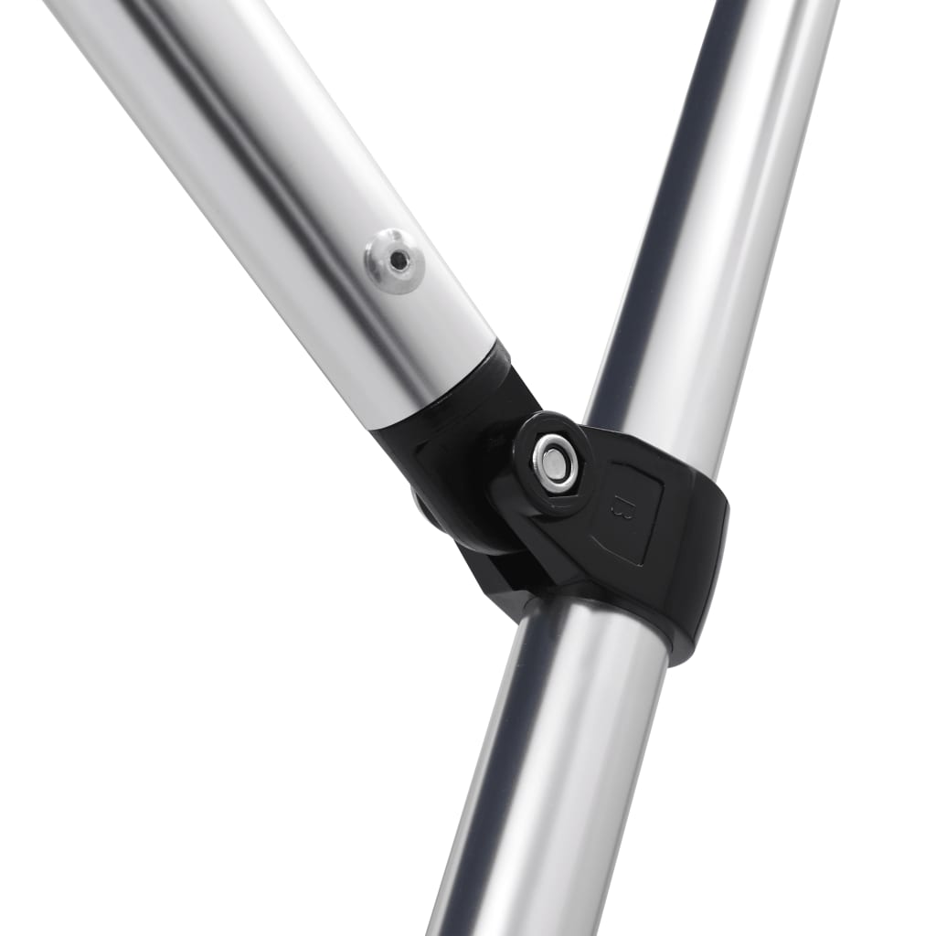 Bimini di Prua con Tendalino a 4 Archi Bianco 243x196x137 cm cod mxl 71558