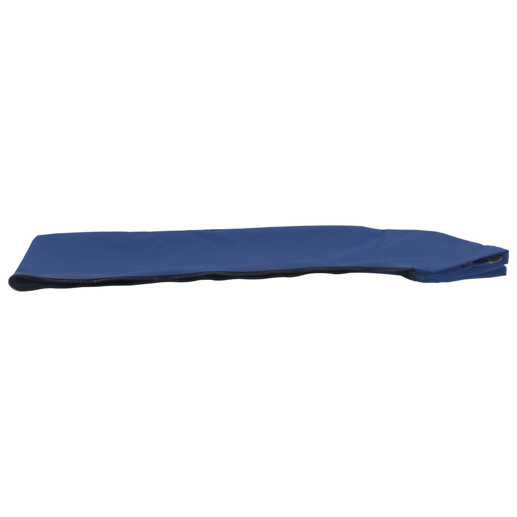 Bimini di Prua con Tendalino a 4 Archi Blu 243x196x137 cm 92371
