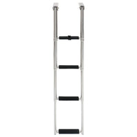 Scaletta di Imbarco Pieghevole a 4 Gradini in Acciaio Inox 92375