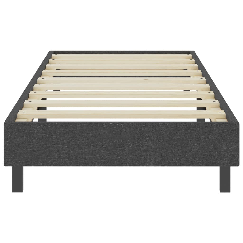 Letto a Molle Grigio in Tessuto 90x200 cm cod mxl 63998