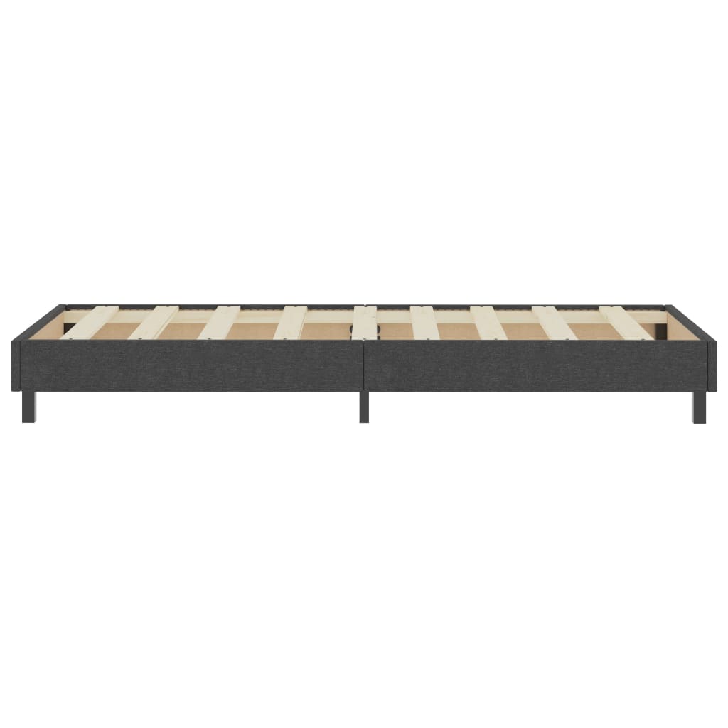 Letto a Molle Grigio in Tessuto 90x200 cm cod mxl 63998