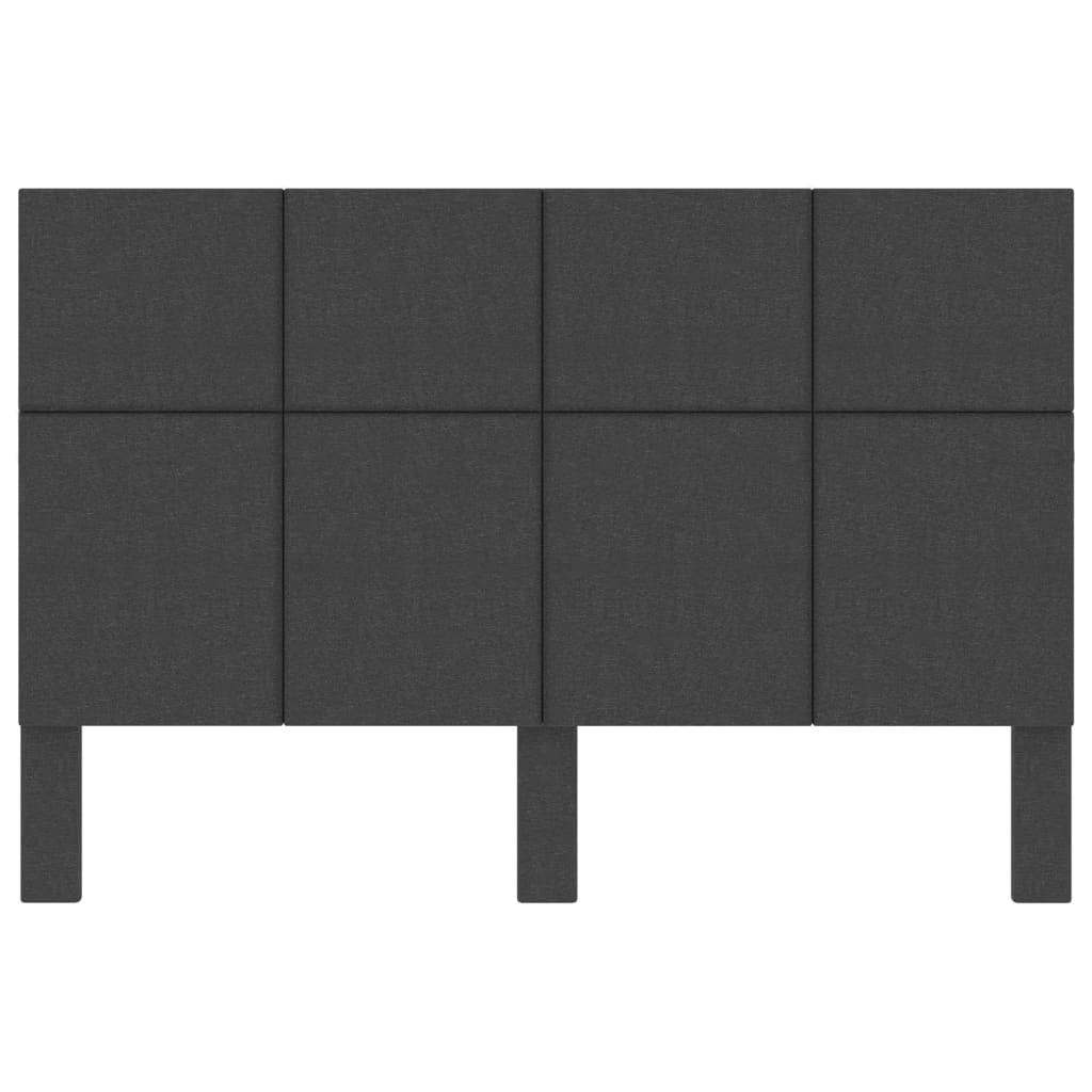 Testiera Letto Grigio Scuro in Tessuto 160x200 cm 287477