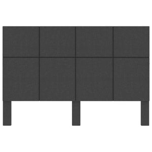 Testiera Letto Grigio Scuro in Tessuto 160x200 cm 287477