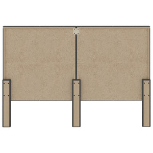 Testiera Letto Grigio Scuro in Tessuto 160x200 cm 287477