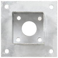 Ancoraggi Pali 4 pz in Metallo Zincato 81 mm 145448