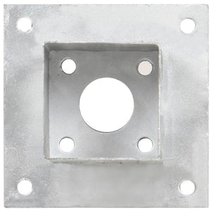 Ancoraggi Pali 4 pz in Metallo Zincato 81 mm 145448