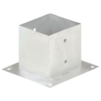 Ancoraggi Pali 4 pz in Metallo Zincato 141 mm 145452