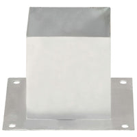 Ancoraggi Pali 4 pz in Metallo Zincato 141 mm 145452