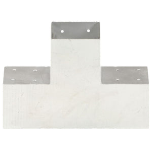Connettore per Pali a Forma di X in Metallo Zincato 101x101 mm 145483
