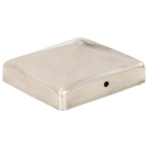 Tappi per Pali a Piramide 6 pz in Acciaio Inox 91x91 mm 145487