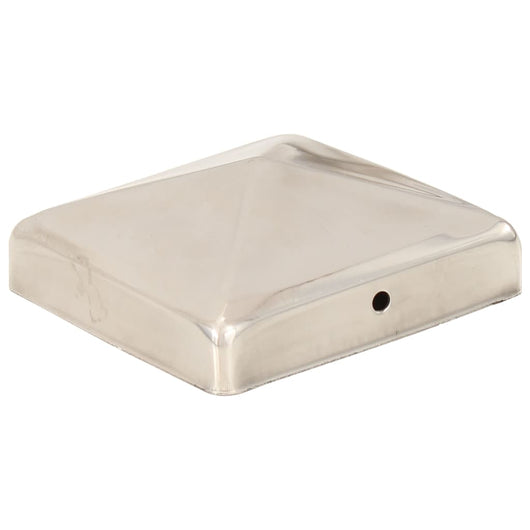 Tappi per Pali a Piramide 6 pz in Acciaio Inox 91x91 mm 145487