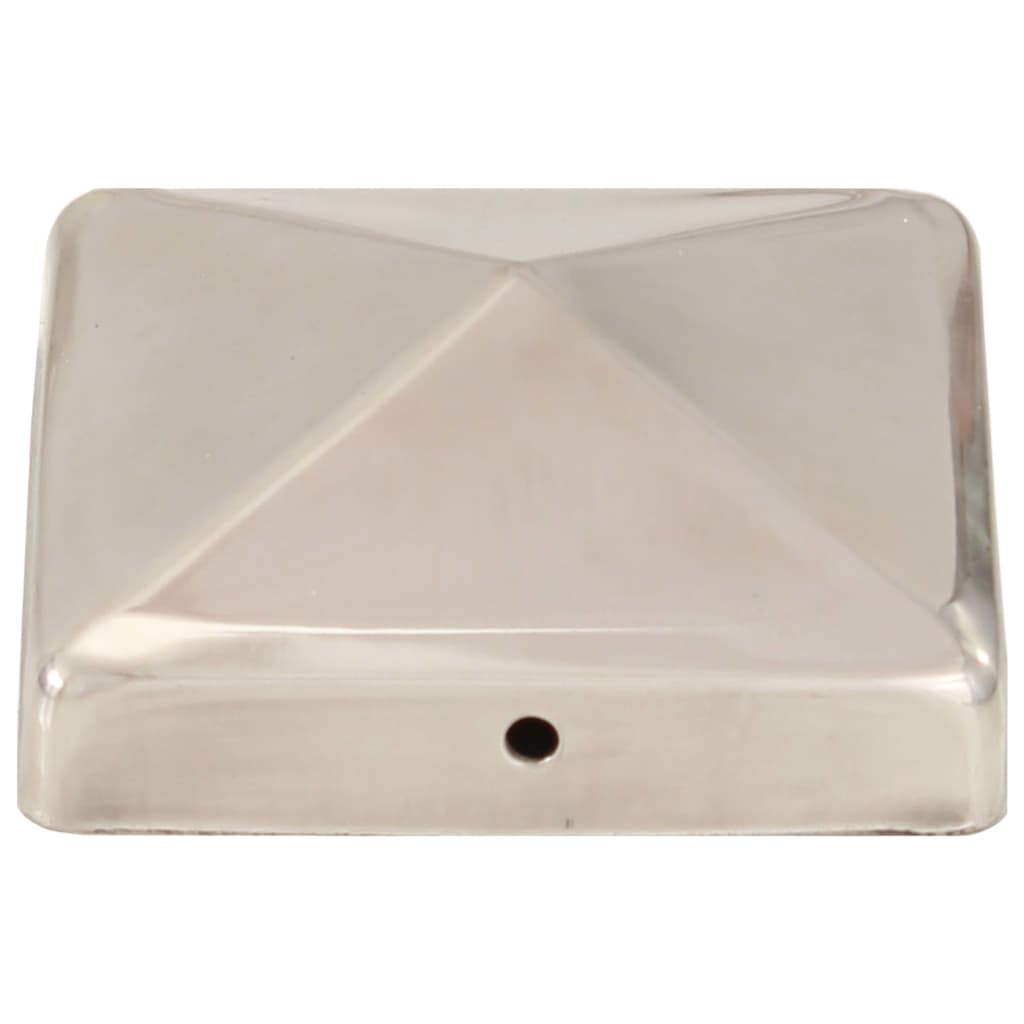 Tappi per Pali a Piramide 6 pz in Acciaio Inox 91x91 mm 145487