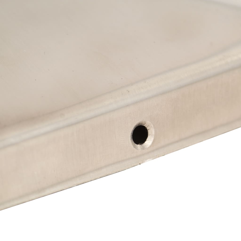 Tappi per Pali a Piramide 6 pz in Acciaio Inox 91x91 mm 145487