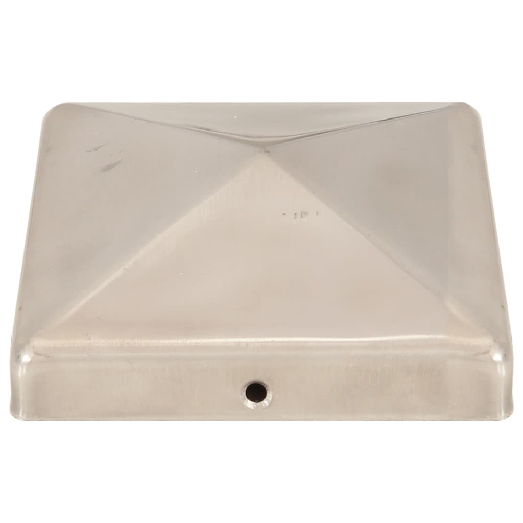 Tappi per Pali a Piramide 6 pz in Acciaio Inox 101x101 mm 145488