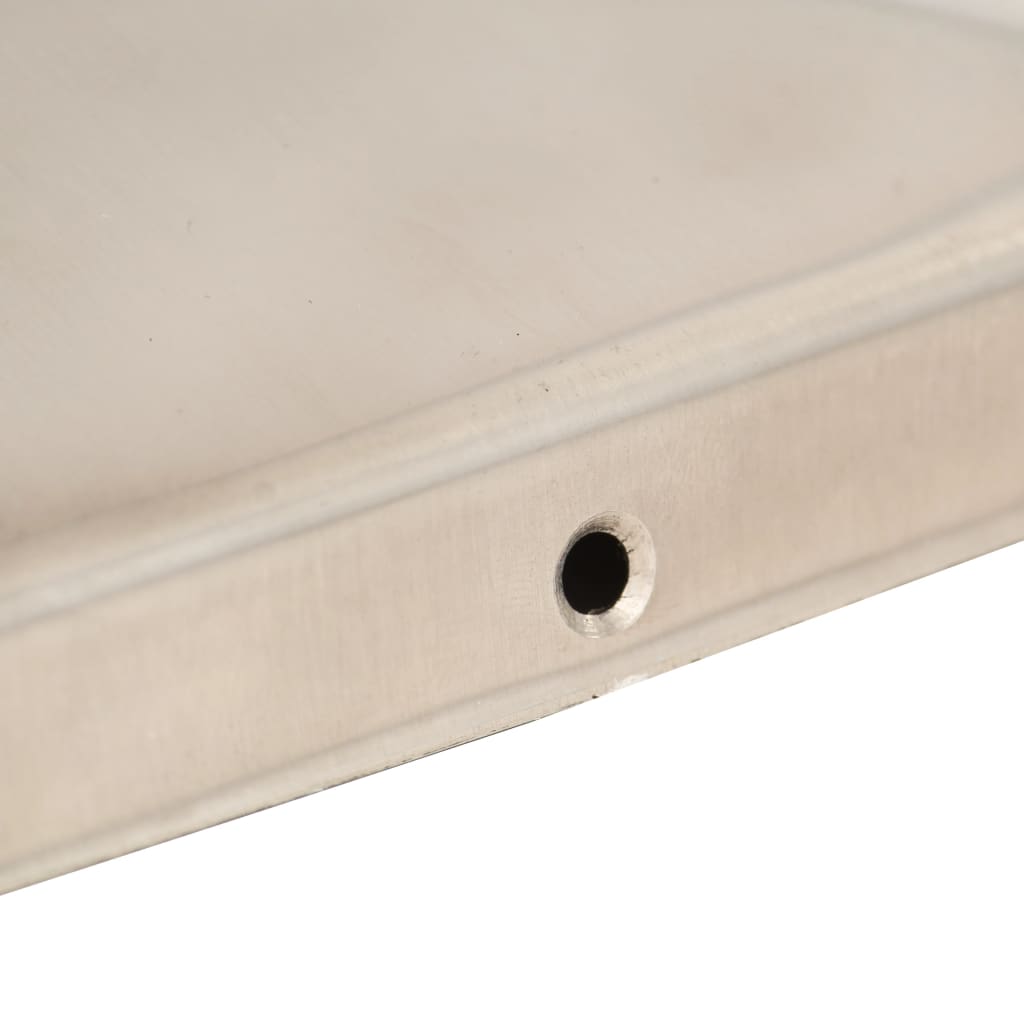 Tappi per Pali a Piramide 6 pz in Acciaio Inox 101x101 mm 145488