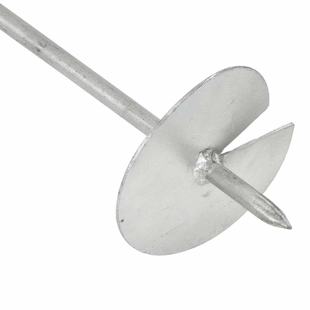 Ancoraggi a Terra 6 pz 10x60 cm in Metallo Zincato 145502