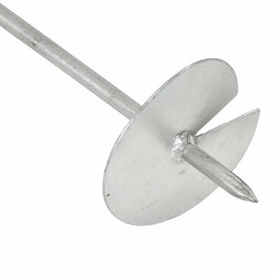 Ancoraggi a Terra 6 pz 10x60 cm in Metallo Zincato