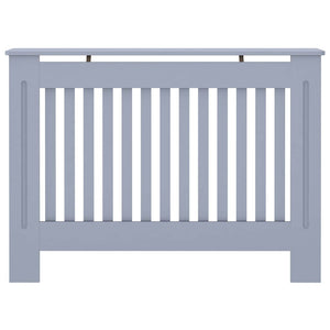 Copertura per Radiatore Antracite 112x19x81,5 cm in MDF 288173