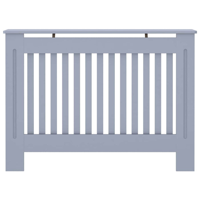 Copertura per Radiatore Antracite 112x19x81,5 cm in MDF 288173