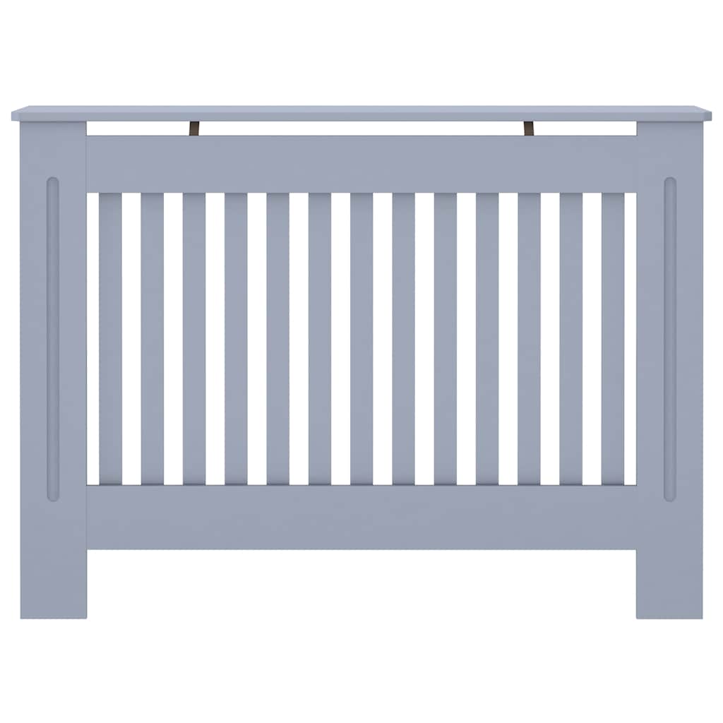 Copertura per Radiatore Antracite 112x19x81 cm in MDF cod mxl 77717