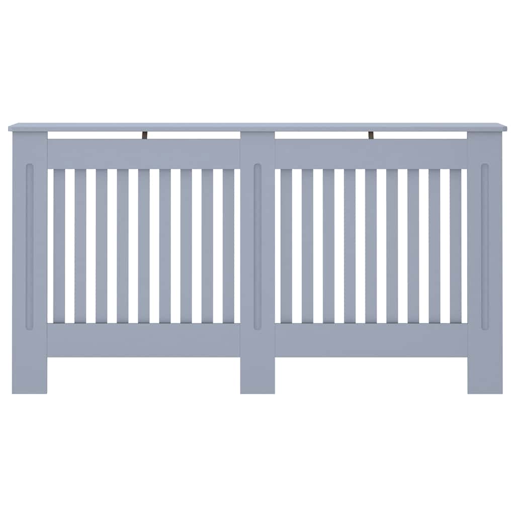 Copertura per Radiatore Antracite 152x19x81 cm in MDF cod mxl 77786