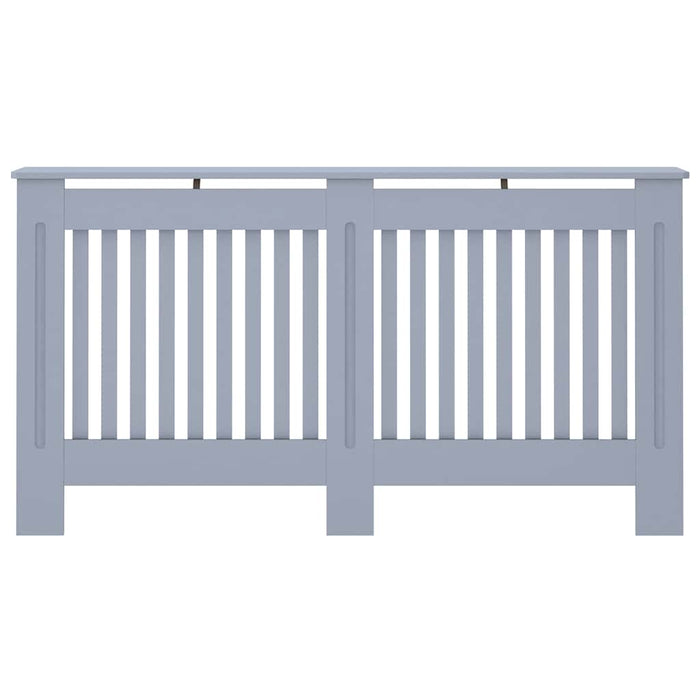 Copertura per Radiatore Antracite 152x19x81 cm in MDF cod mxl 77786