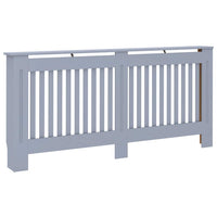 Copertura per Radiatore Antracite 172x19x81 cm in MDF cod mxl 77317