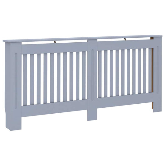 Copertura per Radiatore Antracite 172x19x81 cm in MDF cod mxl 77317