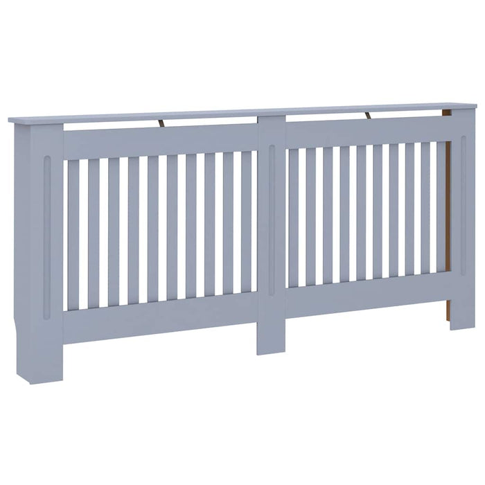 Copertura per Radiatore Antracite 172x19x81 cm in MDF cod mxl 77317