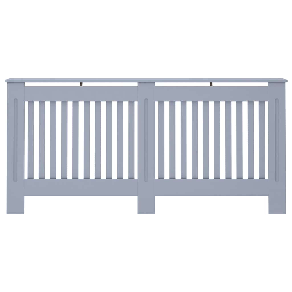 Copertura per Radiatore Antracite 172x19x81 cm in MDF cod mxl 77317