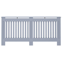 Copertura per Radiatore Antracite 172x19x81 cm in MDF cod mxl 77317