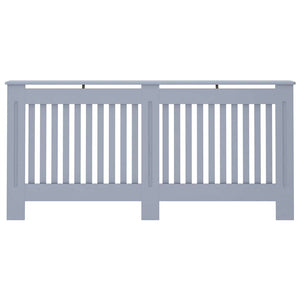 Copertura per Radiatore Antracite 172x19x81 cm in MDF cod mxl 77317