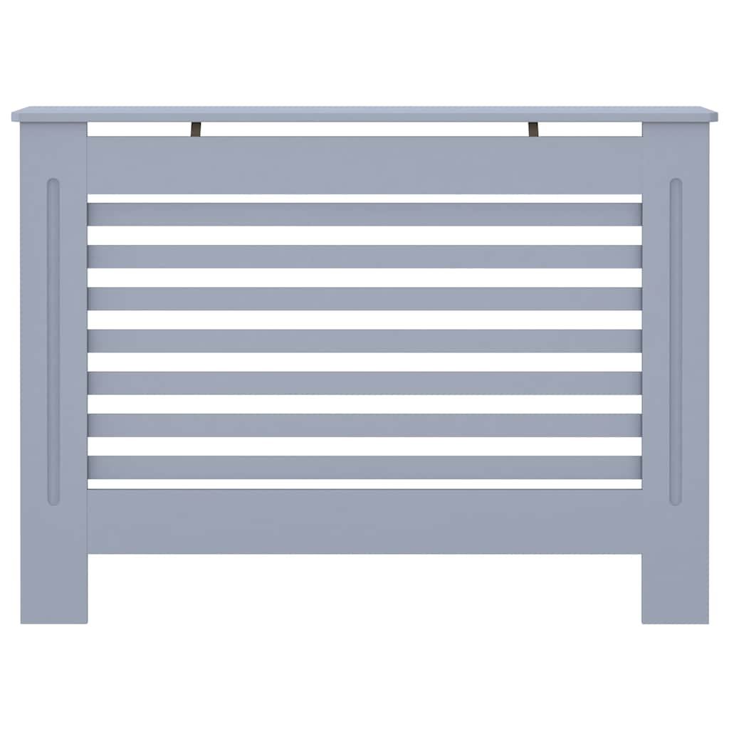 Copertura per Radiatore Antracite 112x19x81 cm in MDF cod mxl 75287