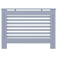 Copertura per Radiatore Antracite 112x19x81 cm in MDF cod mxl 75287