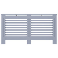 Copertura per Radiatore Antracite 152x19x81,5 cm in MDF