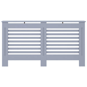 Copertura per Radiatore Antracite 152x19x81,5 cm in MDF 288185