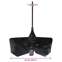 Accessorio per Aratro a Timone Nero in Metallo 146267