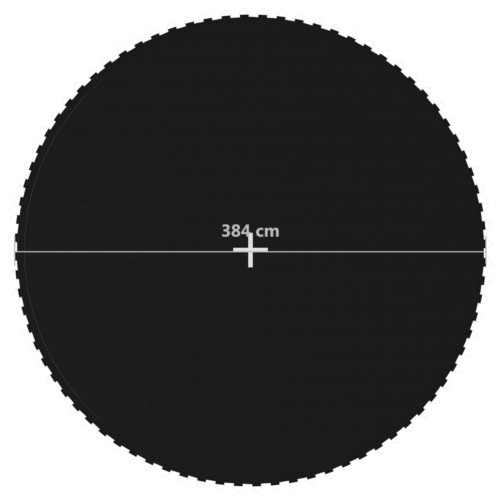 Telo da Salto Nero per Trampolino Rotondo di 14 Piedi/4,27 m 92406