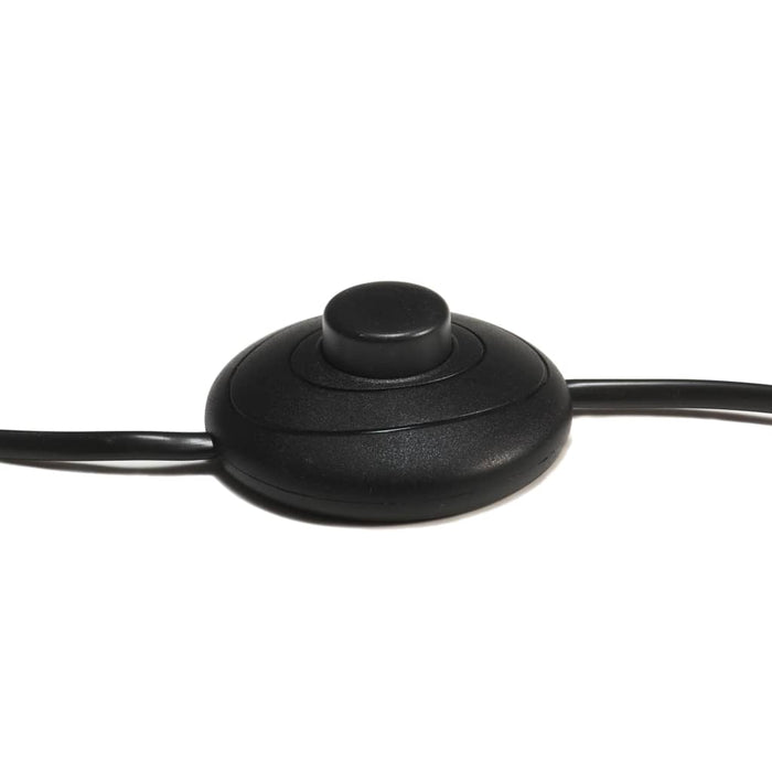 Lampada a Treppiede Marrone e Nero in Legno di Teak 141 cm 288079