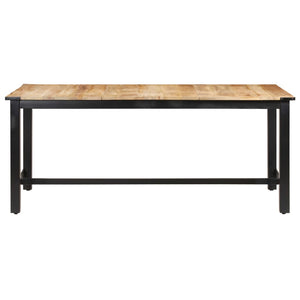 Tavolo da Pranzo 180x90x76 cm Legno Massello di Mango Grezzo