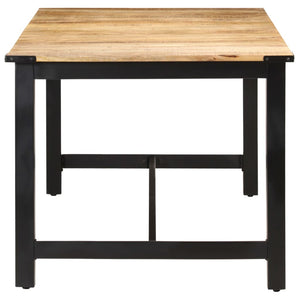 Tavolo da Pranzo 180x90x76 cm Legno Massello di Mango Grezzo 287436