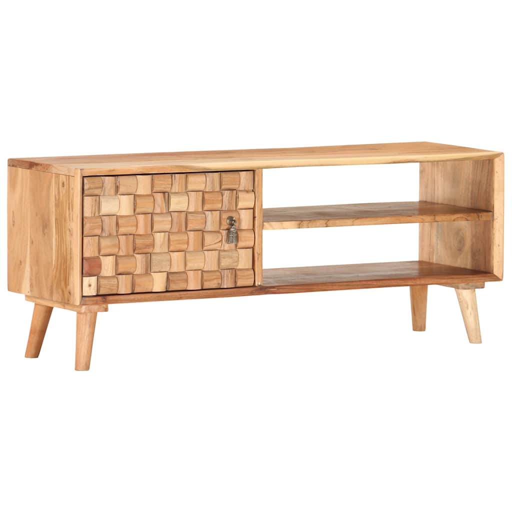 Mobile Porta TV-Mobile per TV-Credenza TV 100x30x40 cm in Legno Massello di Acacia